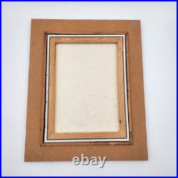 Signed Vintage Original Oil Painting Birch Forest Stream Landscape Art Framed