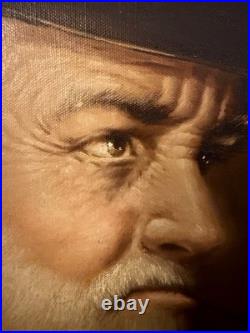 Signed Vintage Sea Captain Oil Painting