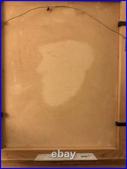 Signed Vintage Sea Captain Oil Painting