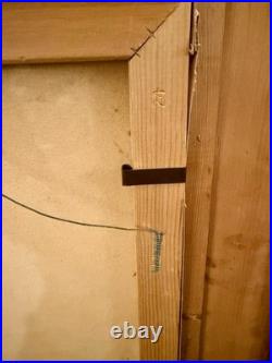 Signed Vintage Sea Captain Oil Painting