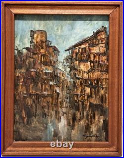 Stunning Original Signed Impressionist Painting, Aguilar, Rare Vintage Art Gifts