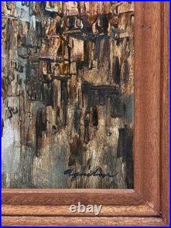 Stunning Original Signed Impressionist Painting, Aguilar, Rare Vintage Art Gifts