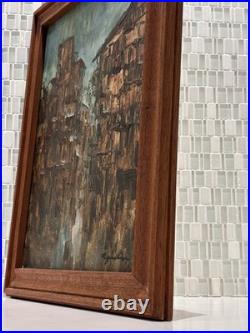 Stunning Original Signed Impressionist Painting, Aguilar, Rare Vintage Art Gifts