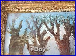 Superb Vintage Impressionist Oil Painting- Signed French Russian Antique Canvas