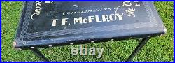 VINTAGE ADVERTISING SAMSON FOLDING TABLE HAND PAINTED HI SPEED GAS Use As Sign