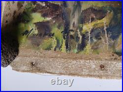 VINTAGE HAWAIIAN LANDSCAPE PAINTINGS 1940s/1950s MAUNA LOA MAUNA KEA Sold AS IS