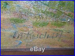 VINTAGE Oil Painting. Unknown Artist Signed