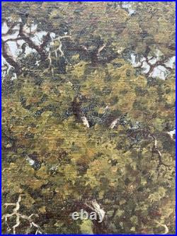 VTG 1970s Royce Roberts Bluebonnets Oil Painting Original Signed Framed 22x28