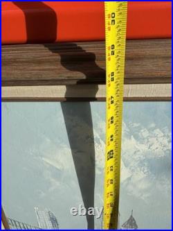 VTG 1980's Canvas Oil Painting Brooklyn Bridge Signed by Artist Adams Framed