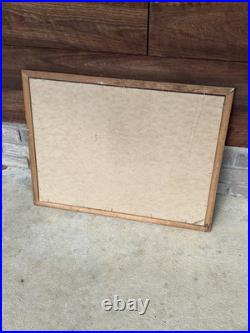 VTG Dr TJ Quattlebaum Optometrist Eye Examined Reverse Painted Glass Sign