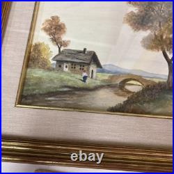 VTG Florence Artist L Arrini Carrini Charrini Watercolor 1965 Painting Signed