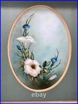 VTG Framed Oil On Canvas Floral Still-Life Painting Signed P. F Williams 1979