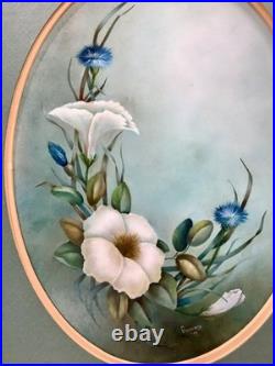 VTG Framed Oil On Canvas Floral Still-Life Painting Signed P. F Williams 1979