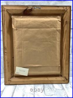 VTG Framed Oil On Canvas Floral Still-Life Painting Signed P. F Williams 1979