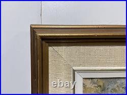 VTG. Impressionist Fall Landscape Signed Maggie Reid Oil Painting