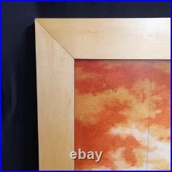 VTG Judith Ernst Cherry Tromp L'oeil Surrealist Painting Signed with Paperwork