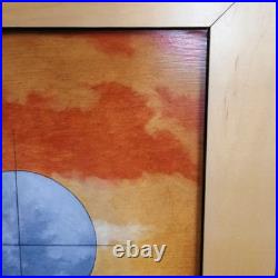 VTG Judith Ernst Cherry Tromp L'oeil Surrealist Painting Signed with Paperwork