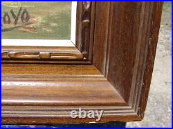 VTG Oil PAINTING on CANVAS Framed CANVAS ART Signed ARROYO