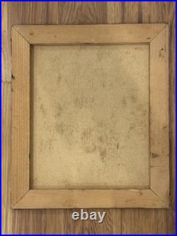 VTG Oil Painting Floral Still Life Signed 1940s Flowers in Vase 10x9 Unframed US