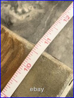 VTG Oil Painting Floral Still Life Signed 1940s Flowers in Vase 10x9 Unframed US VTG Oil Painting Floral Still Life Signed 1940s Flowers in Vase 10x9 Unframed US