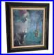 VTG Original Signed Irv Docktor Complex Abstract Textured Framed Canvas Painting