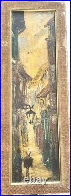 VTG Pair Oil Paintings Impasto H. Dzierzynski Attrib Andre Dzierzynski c. 1965 VTG Pair Oil Paintings Impasto H. Dzierzynski Attrib Andre Dzierzynski c. 1965