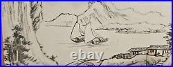 VTG Prestine 1950s Japanese Painting Matthew 1128 Signed & Story On Back Who
