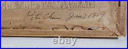 VTG Prestine 1950s Japanese Painting Matthew 1128 Signed & Story On Back Who