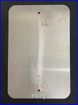 Very Vintage Rare Banksy Original spray stencil Street Sign Painting 2008