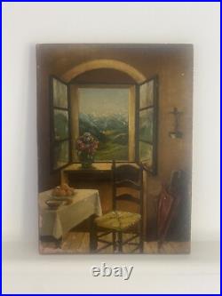 Very Well Done Vintage Signed Original European Painting