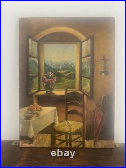 Very Well Done Vintage Signed Original European Painting