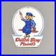 Vintage 12 Dutch Boy Paints Porcelain Sign Car Gas Truck Motorcycle