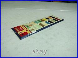 Vintage 16 Eureka Quick Dry Enamel Paints Celluloid Color Chart Display Sign