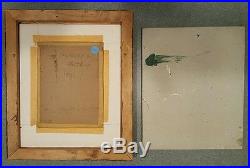 Vintage 1940 Early American Abstract Expressionist Henry Botkin Painting Ny Sc