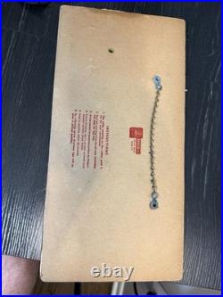 Vintage 1950s Hunter Whiskey 45¢ Price Sign Reverse Painted