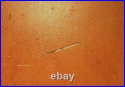 Vintage 1960s Abstract Expressionist Painting Mid Century Modern Art MCM Signed
