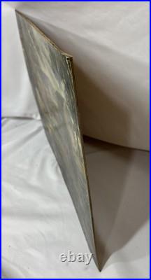 Vintage 1962 Dr. John Van Dyke Original Casein Landscape Painting Signed