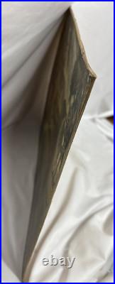 Vintage 1962 Dr. John Van Dyke Original Casein Landscape Painting Signed