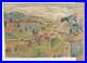 Vintage 1965 Naive Folk Art Village Landscape Farming Scene Signed
