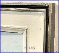 Vintage 1978 Abstract Signed Painting On Board Framed