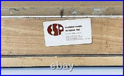 Vintage 1978 Abstract Signed Painting On Board Framed