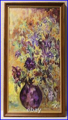 Vintage 1978 Original Oil on Canvas Painting Framed Signed & Dated