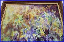 Vintage 1978 Original Oil on Canvas Painting Framed Signed & Dated