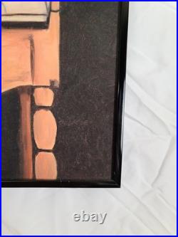 Vintage 1987 Floral Still Life Oil Painting on Canvas 14×20 Signed Original Art