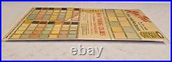 Vintage 19.5 Kem-Tone Oil Paint Sample Sign TOC 82 Paint Samples Canada