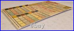 Vintage 19.5 Kem-Tone Oil Paint Sample Sign TOC 82 Paint Samples Canada