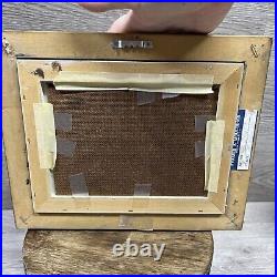 Vintage 2 Signed MARIAN Still Life Fruit Home Decor Oil Paintings Gold Frames