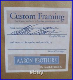 Vintage 80s Audrey Johnson Abstract Mixed Media Painting Cat Chicken Art Signed Vintage 80s Audrey Johnson Abstract Mixed Media Painting Cat Chicken Art Signed