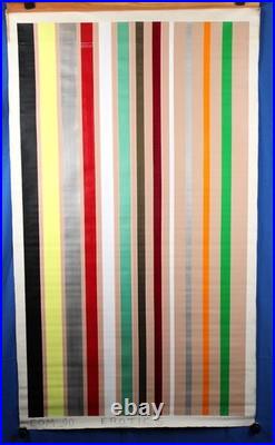 Vintage Abstract Acrylic Painting COM 90 EROTICS Signed RAMC 1988