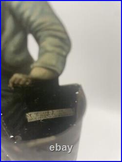 Vintage Advertising Dutch Boy Paint Litho Tin Match Holder / Match Safe Sign
